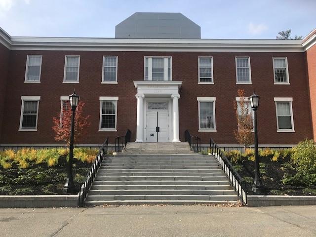 Historic entrance to Cleaveland Hall